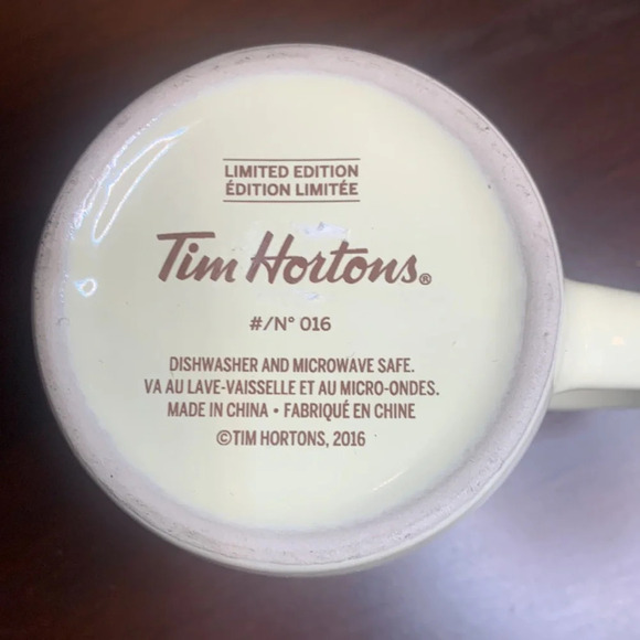 Tim Hortons Limited Edition 2016 Coffee  Tea Cup Mug - Picture 2 of 9